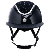 Ridehjelm MIPS Kylo Gloss Wide Peak Crystal Marineblå/Sølv Ridehjelm MIPS Kylo Gloss Wide Peak Crystal Marineblå/Sølv