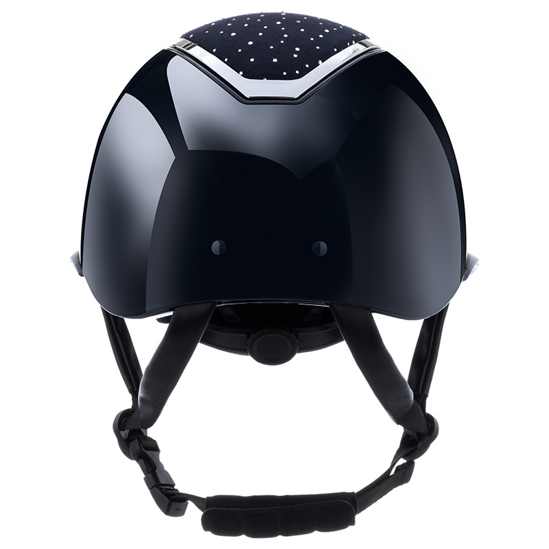 Ridehjelm MIPS Kylo Gloss Wide Peak Crystal Marineblå/Sølv