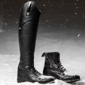 Vinterridestøvler Veganza Winter Svart Vinterridestøvler Veganza Winter Svart