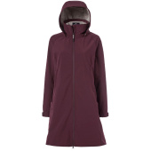 Ridekåpe Stella Softshell Parka Burgundy Ridekåpe Stella Softshell Parka Burgundy