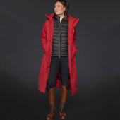 Ridekåpe Felicia Padded Rød Ridekåpe Felicia Padded Rød