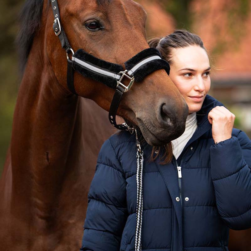 Ridekåpe Team Marineblå