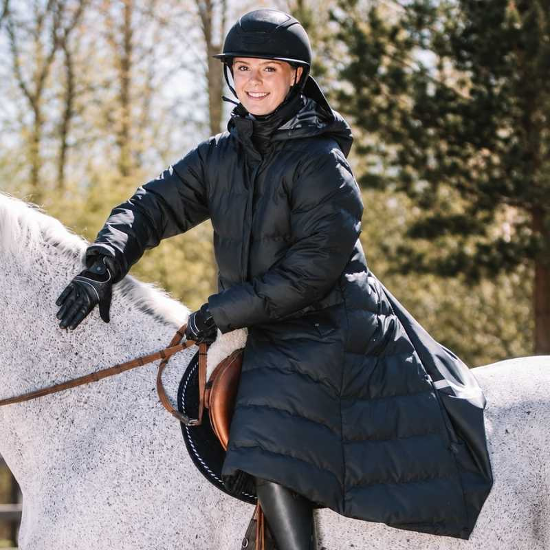 Ridekåpe Blizz Padded Raincoat Svart