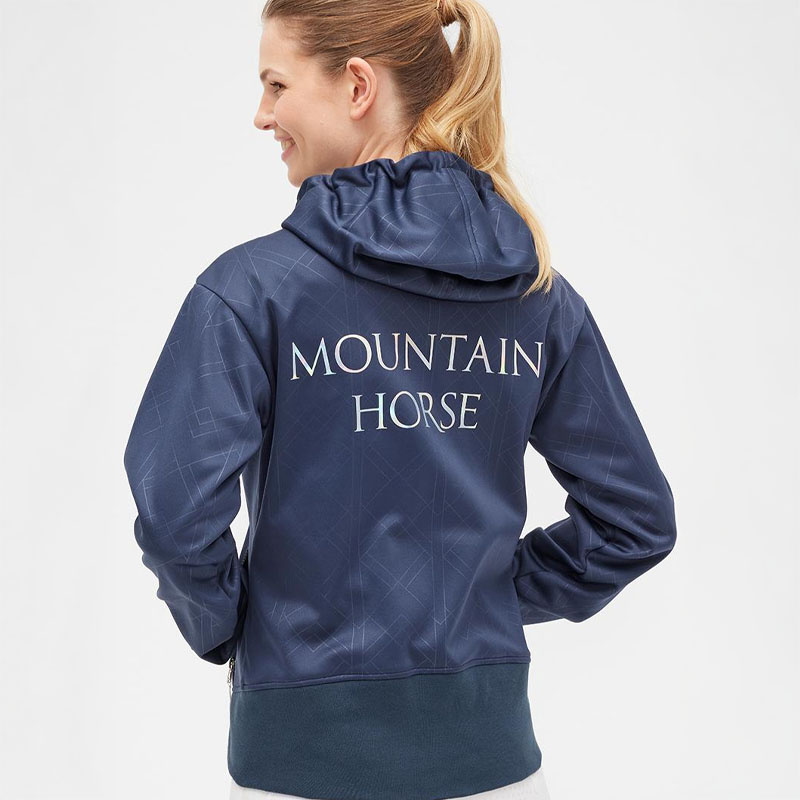 Hettegenser Starla Zip Marineblå