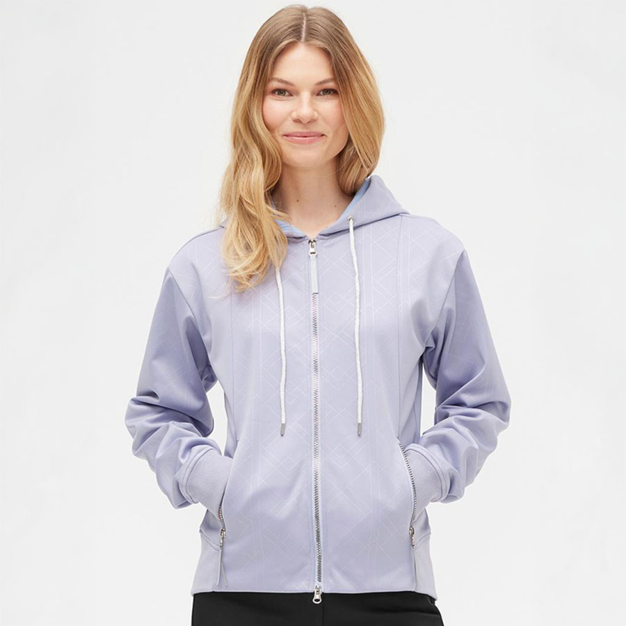 Hettegenser Starla Zip Lilla