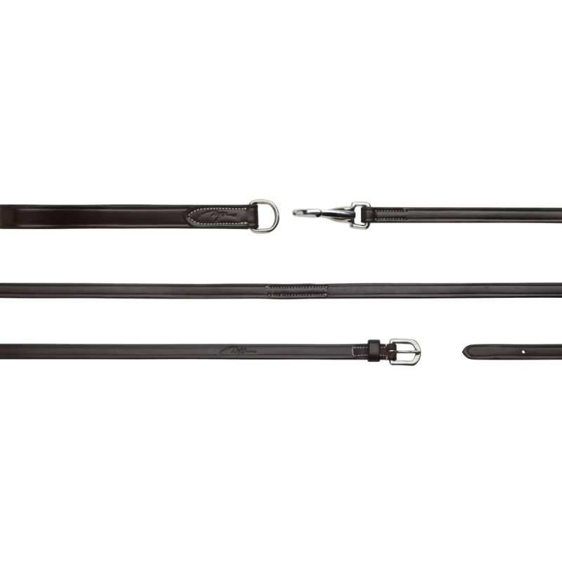 Hjelpetøyle Lær 13mm Working Collection Brun