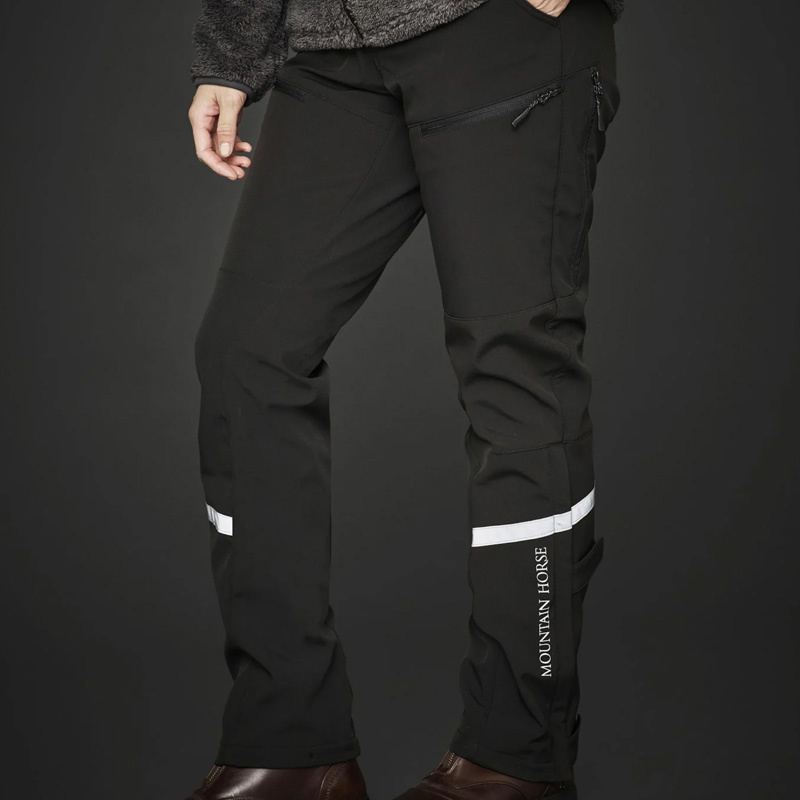 Overtrekksbukse Artax Softshell Svart