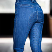 Ridebukse Dream Denim Full Seat Blå Ridebukse Dream Denim Full Seat Blå
