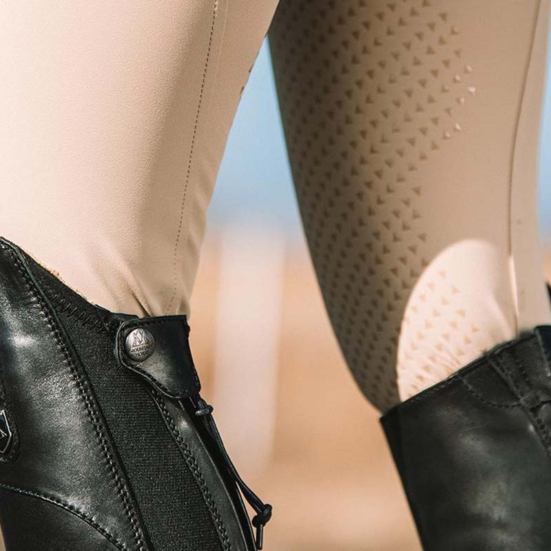 Ridebukse Diana Knee Grip Beige