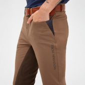 Ridebukse Herre Baldur Jodhpurs Full Grip Taupe Ridebukse Herre Baldur Jodhpurs Full Grip Taupe