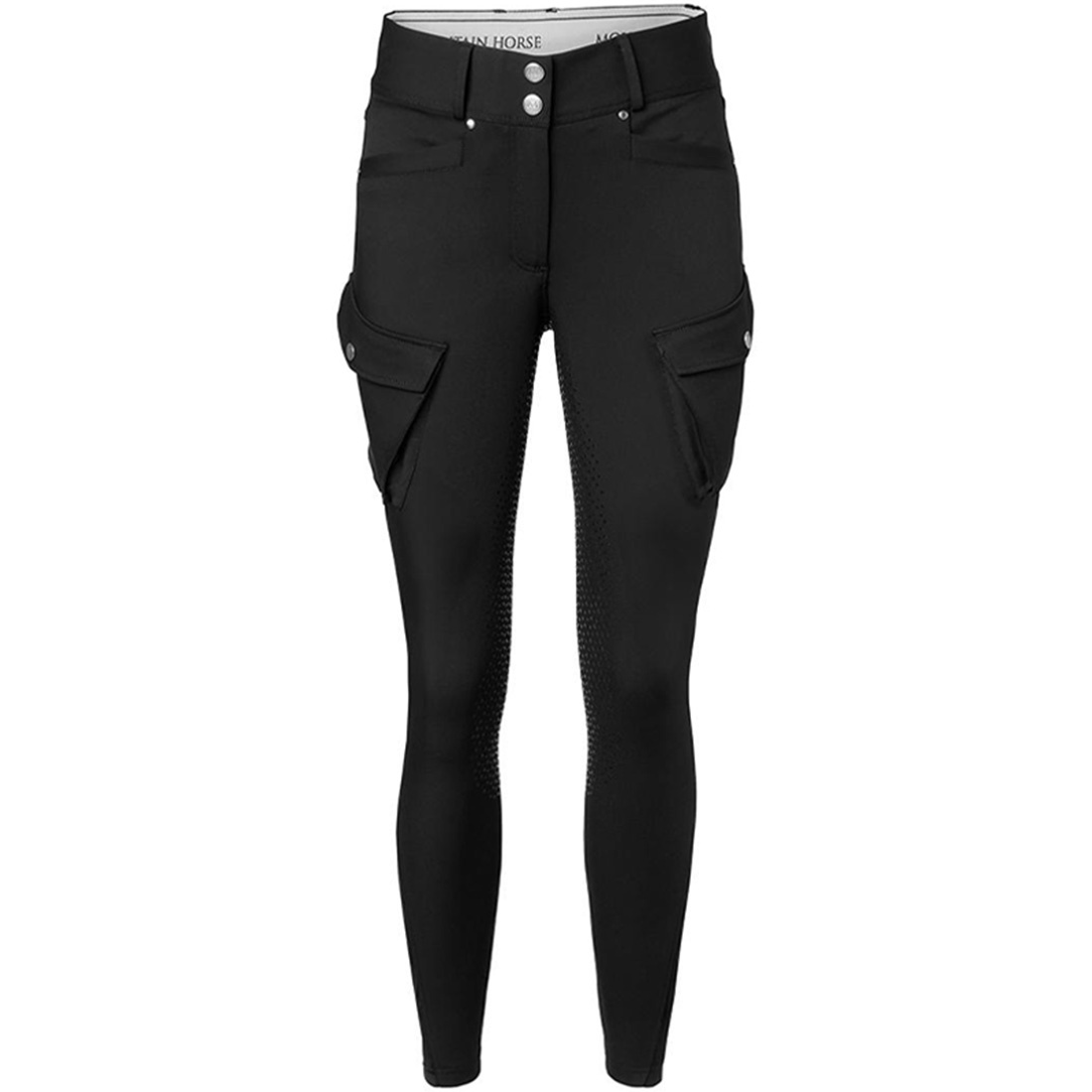 Ridebukse Estelle Cargo Full Grip Svart