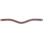 Pannebånd E-Logo & Gull/Svarte Krystaller Brun/Sølv Pannebånd E-Logo & Gull/Svarte Krystaller Brun/Sølv