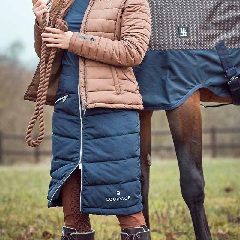 Rideskjørt Eleri Marineblå