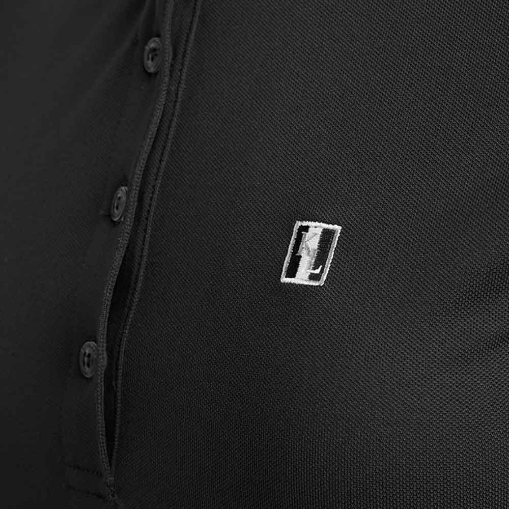 Poloskjorte Classic Svart