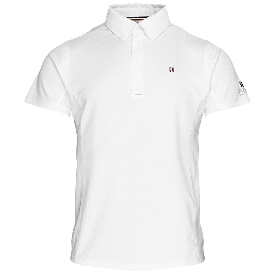 Konkurransetopp Herre Classic Short Sleeve Hvit