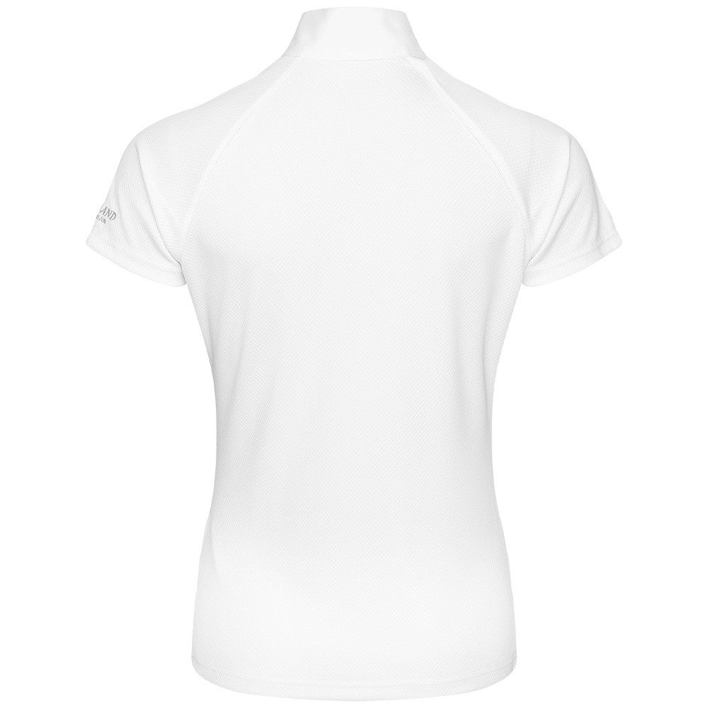 Konkurransetopp Barn/Junior Classic Short Sleeve Girls Hvit