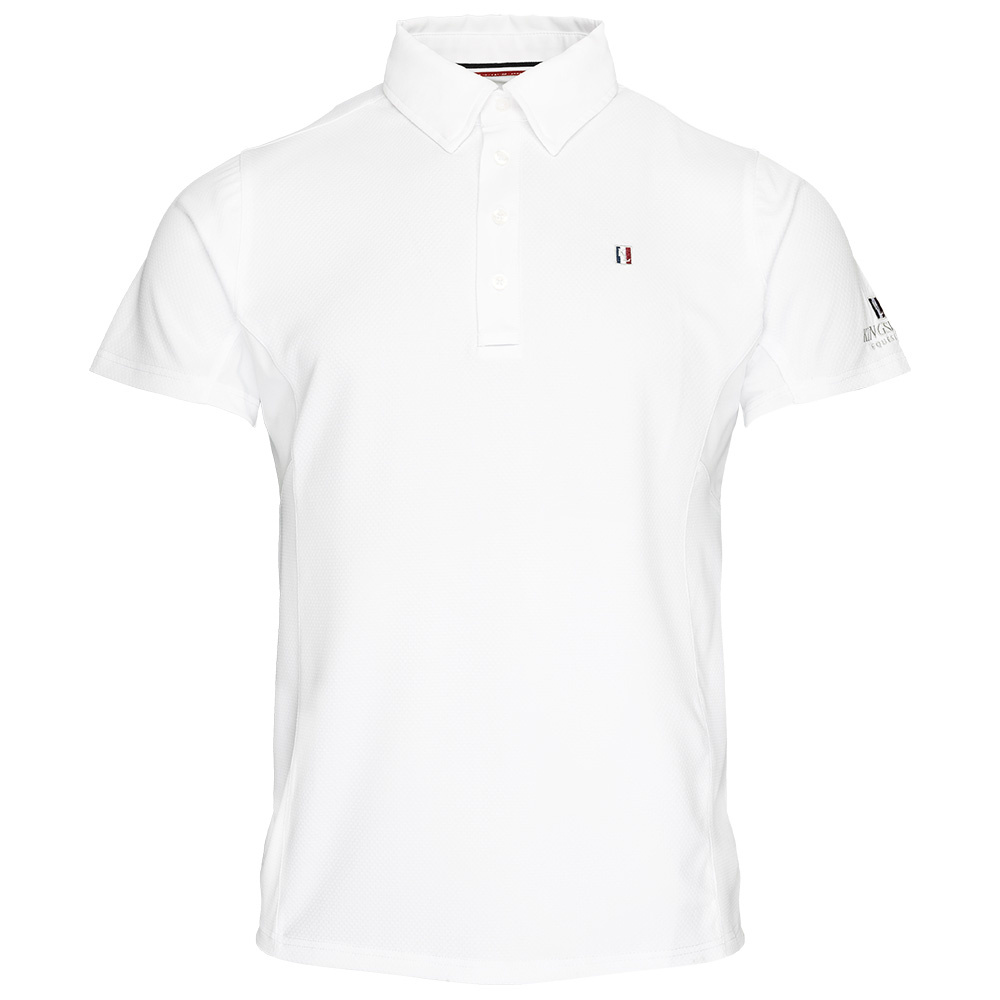 Konkurransetopp Barn/Junior Classic Short Sleeve Boys Hvit