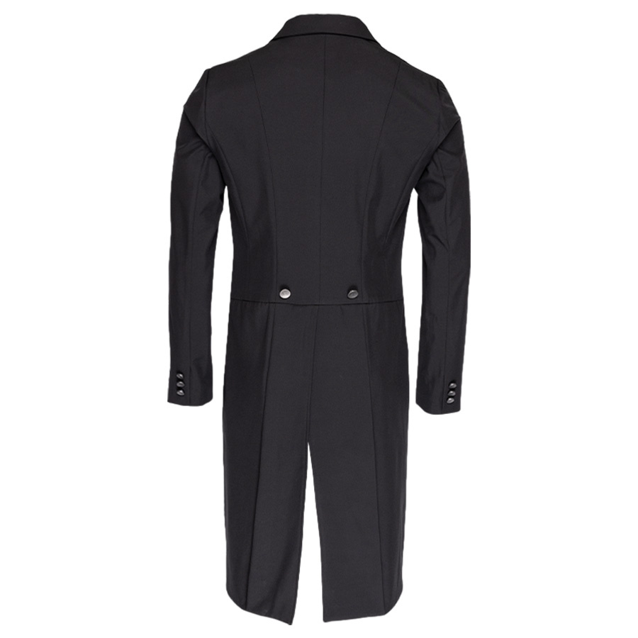 Frakk Herr Classic Softshell Svart