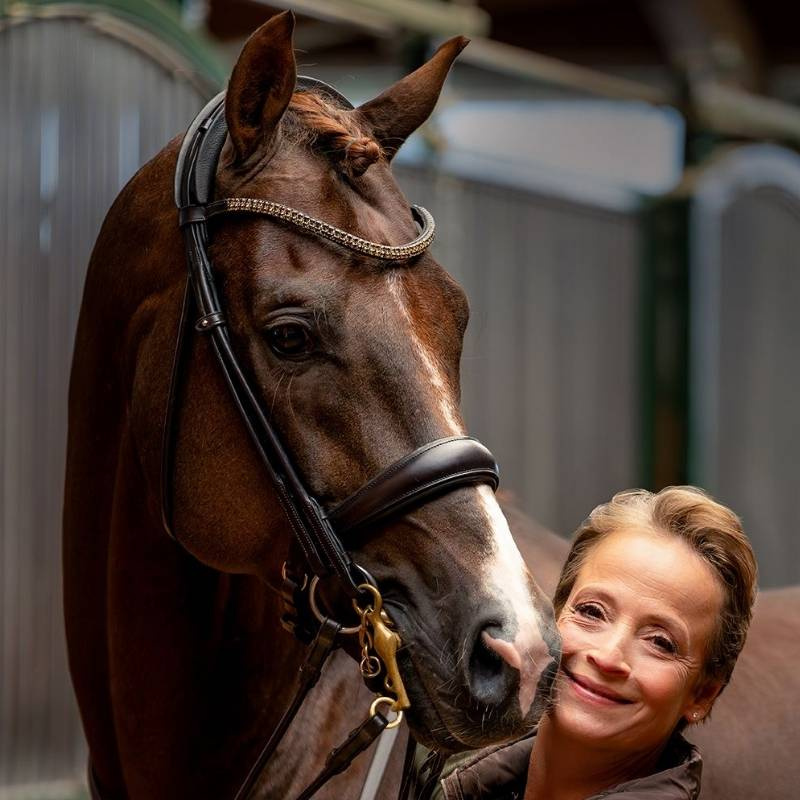 Kandarhodelag Isabell Werth Bella Rose Brun