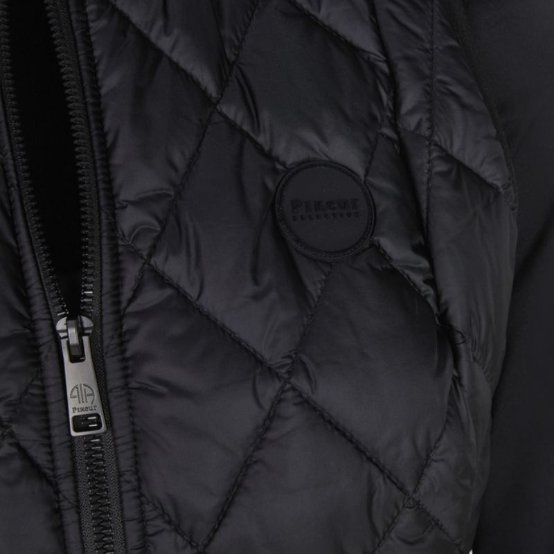 Vest Quilted Selection Svart