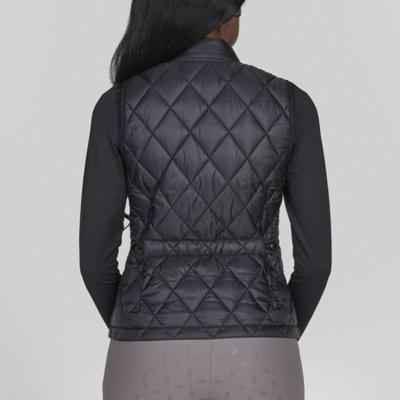 Vest Quilted Selection Svart