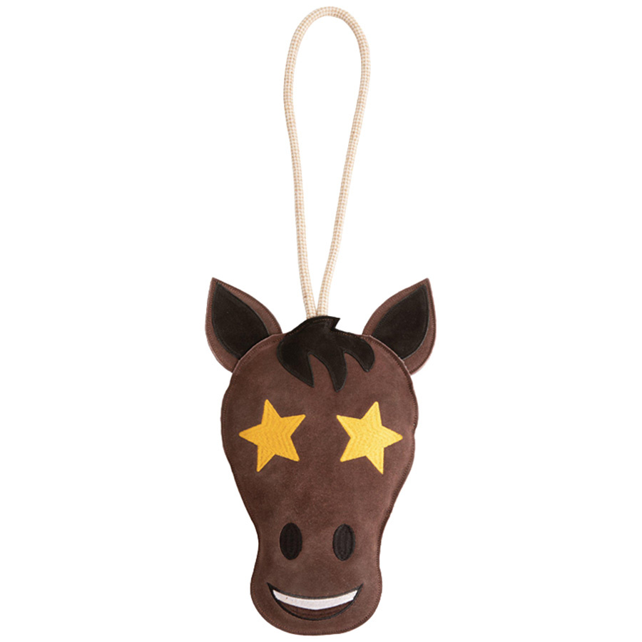 Hesteleke Equimojis The Superstar Mørk brun