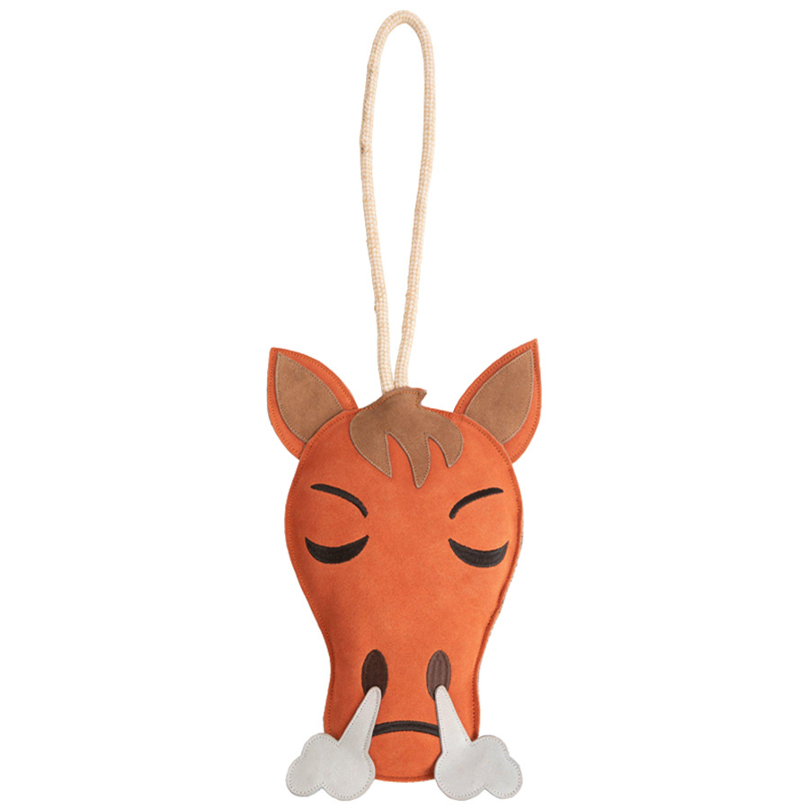 Hesteleke Equimojis The Firecracker Oransje