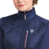 Ridejakke Fusion Insulated Team Marineblå Ridejakke Fusion Insulated Team Marineblå