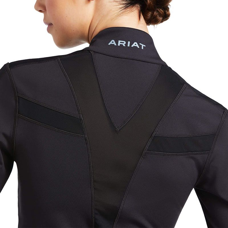 Trøye Ascent Full Zip Svart