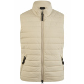 Vest Quilted Core Men Beige Vest Quilted Core Men Beige