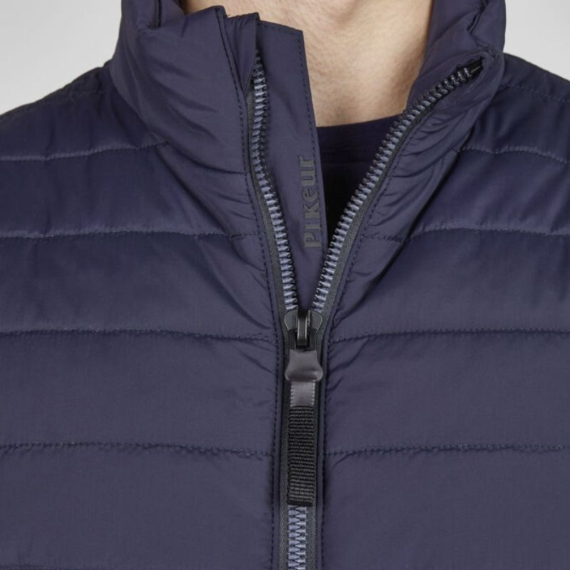 Vest Quilted Core Marineblå
