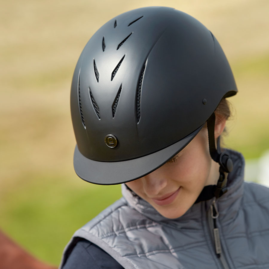 Ridehjelm Henderson Svart