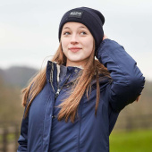 Rideparkas Jenna Marineblå Rideparkas Jenna Marineblå