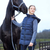 Lang ridevest Jill Marineblå Lang ridevest Jill Marineblå