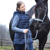 Lang ridevest Jill Marineblå Lang ridevest Jill Marineblå