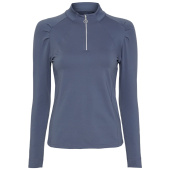 Funksjonstrøye Jemma 1/2 Zip Lysegrå Funksjonstrøye Jemma 1/2 Zip Lysegrå