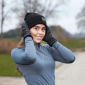 Funksjonstrøye Jemma 1/2 Zip Lysegrå Funksjonstrøye Jemma 1/2 Zip Lysegrå