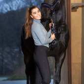 Vinterridbukse Janet Helskinn Softshell Svart Vinterridbukse Janet Helskinn Softshell Svart