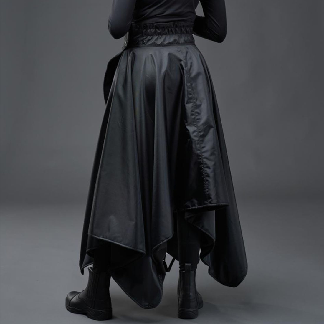 Langt Rideskjørt Laurie Winter Svart