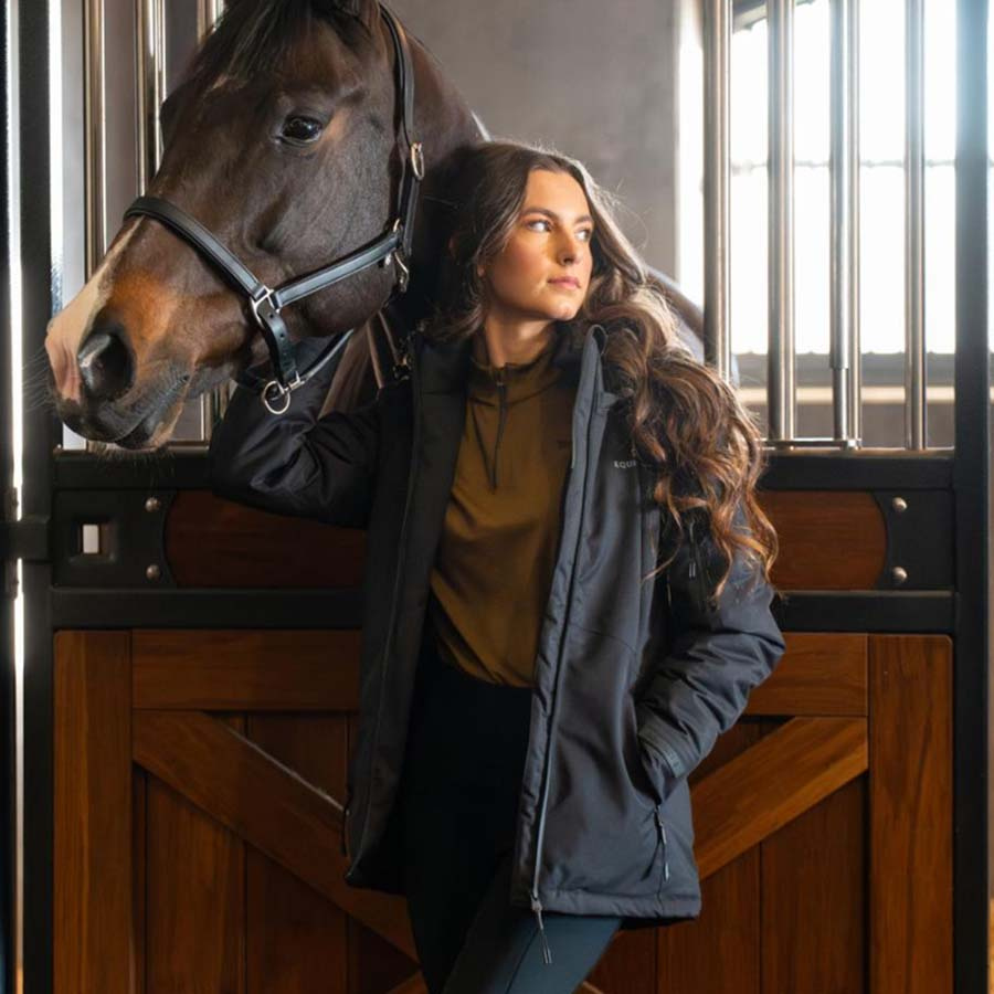 Ridejakke Sally Svart
