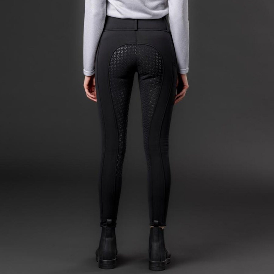 Vinterridetights Selena Helskinn Svart