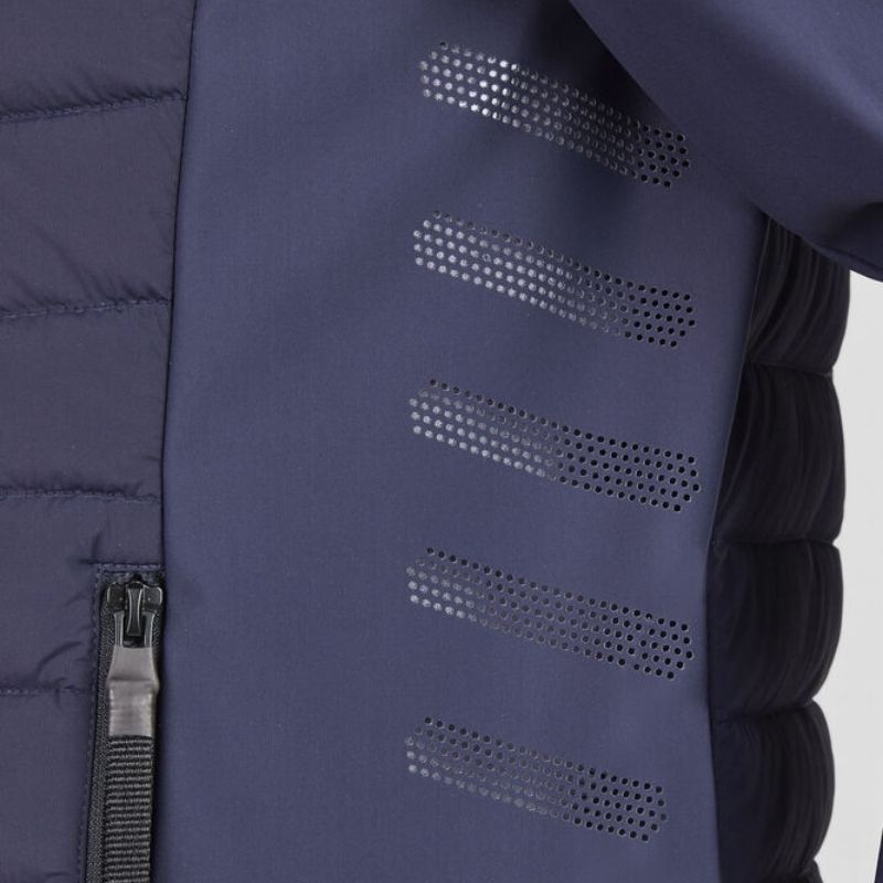 Jakke Hybrid Core Men Marineblå