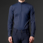 Funksjonstrøye Herre Steve 1/4 Zip Marineblå Funksjonstrøye Herre Steve 1/4 Zip Marineblå