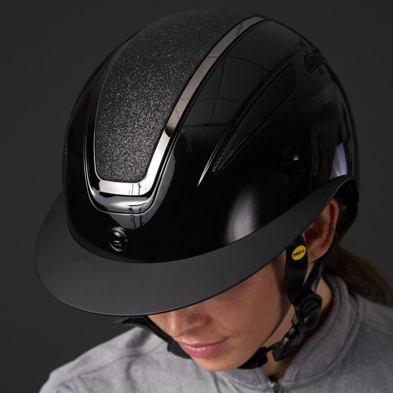 Ridehjelm MIPS Guardian Glossy Svart