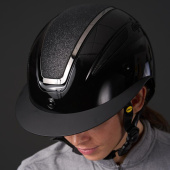 Ridehjelm MIPS Guardian Glossy Svart Ridehjelm MIPS Guardian Glossy Svart
