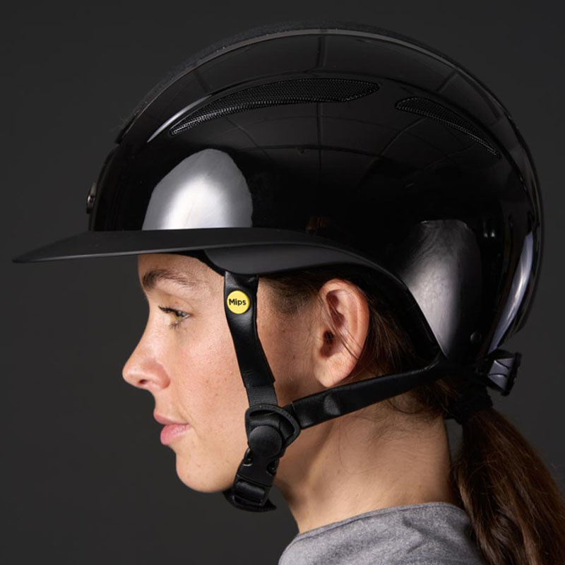 Ridehjelm MIPS Guardian Glossy Svart