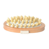 Massasjebørste Treknopper Brun Massasjebørste Treknopper Brun