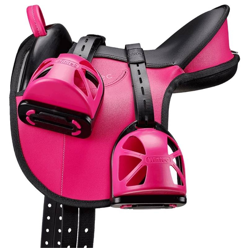 Ponnisal Kids Riding Pad Set Rosa
