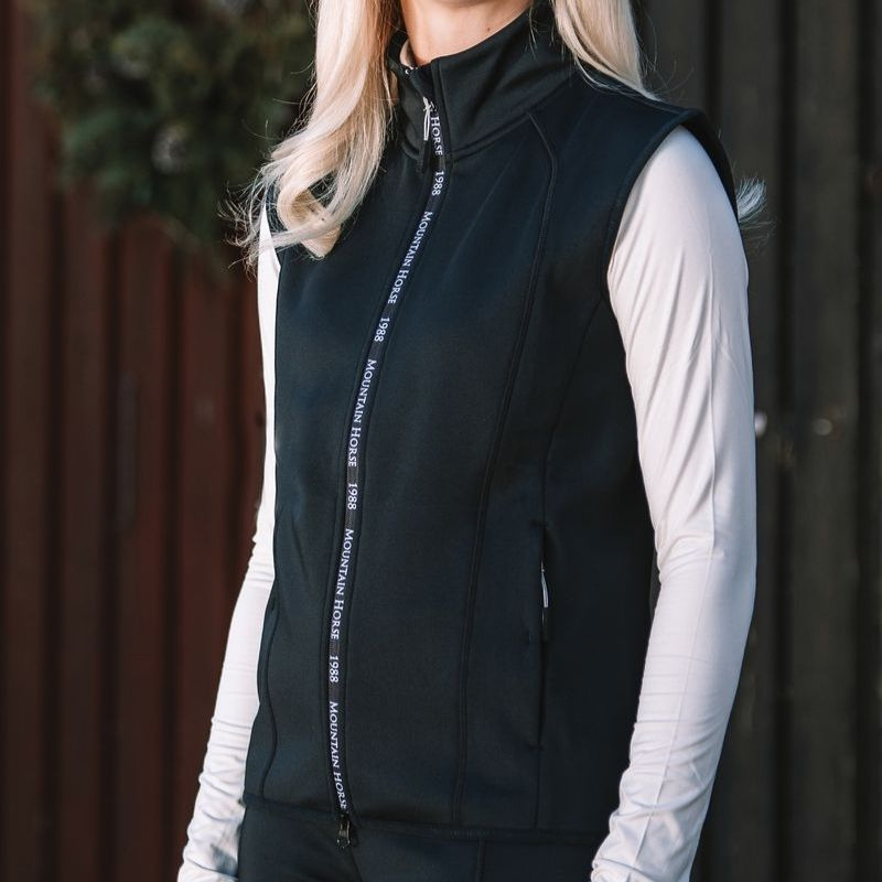 Ridevest Riley Svart