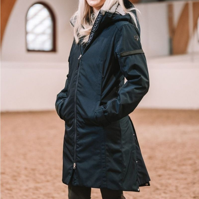 Rideparka Grace Marineblå